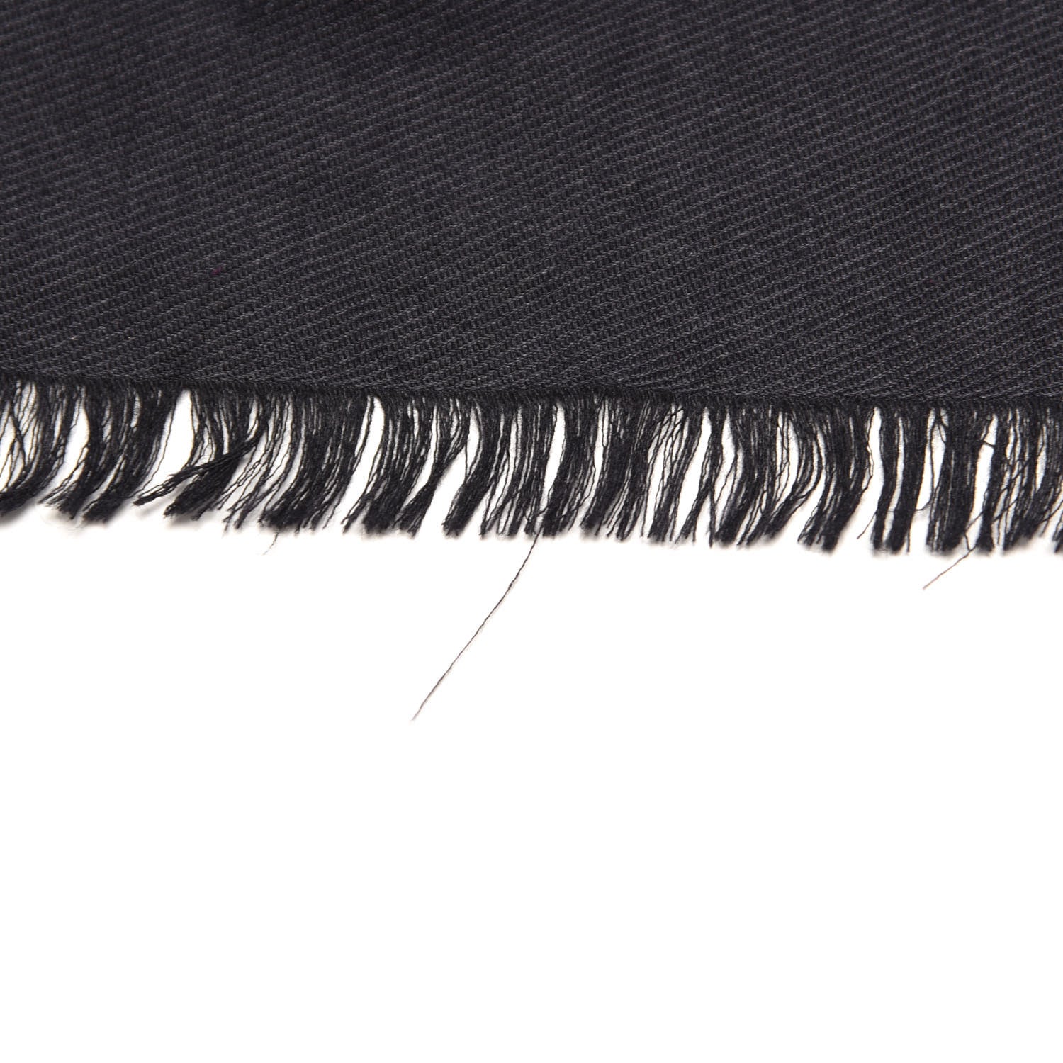 Louis Vuitton Wool Silk Monogram Shawl Black 9 of 17