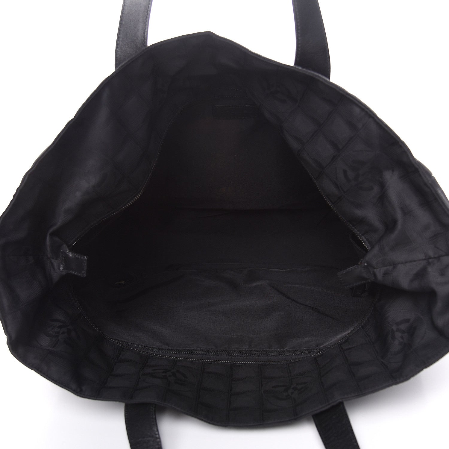 Chanel Nylon Travel Tote Black 5 of 15