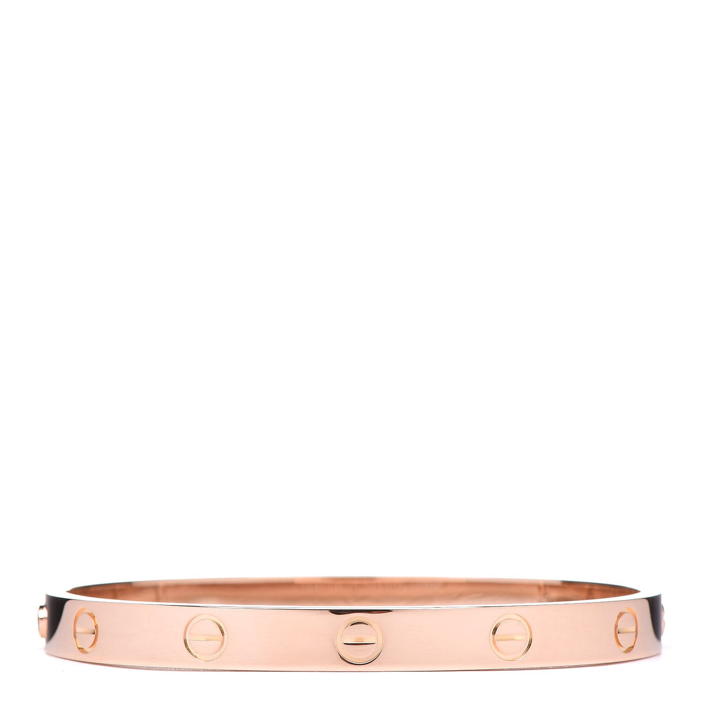 18K Pink Gold LOVE Bracelet 17