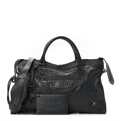 Balenciaga Agneau Classic Hardware City Anthracite 1 of 4