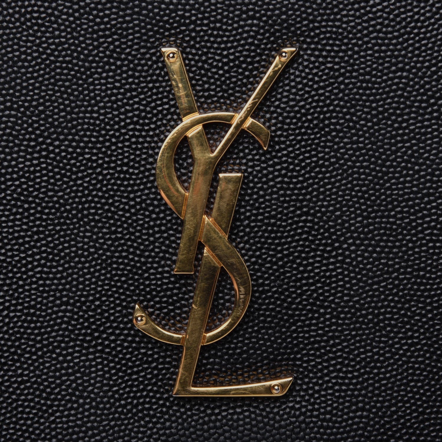 Saint Laurent Grain De Poudre Medium Classic Monogram Camera Bag Black 11 of 14