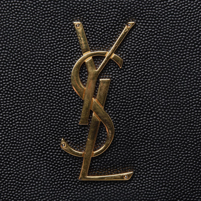Saint Laurent Grain De Poudre Medium Classic Monogram Camera Bag Black 11 of 14
