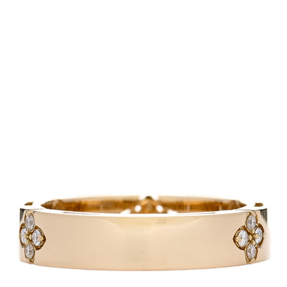 Roberto Coin 18K Yellow Gold Diamond Narrow Love in Verona Band Ring 53 6.5 3 of 5