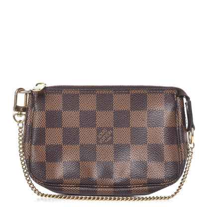Louis Vuitton Damier Ebene Mini Pochette Accessories 1 of 8