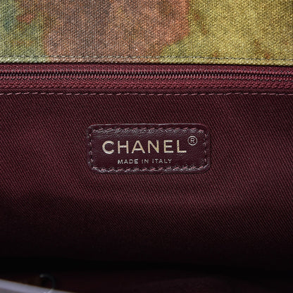 Chanel Washed Toile Large Graffiti On The Pavements Messenger Khaki Multicolor 6 of 8