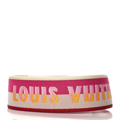 Louis Vuitton Jacquard Speedy Bandouliere 20 Shoulder Strap Fuchsia 2 of 4