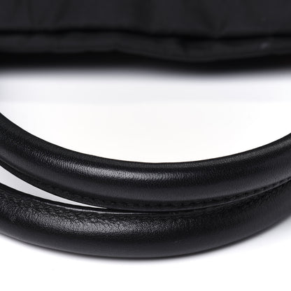 Prada Tessuto Nylon Soft Calf Tote Black 51 of 53