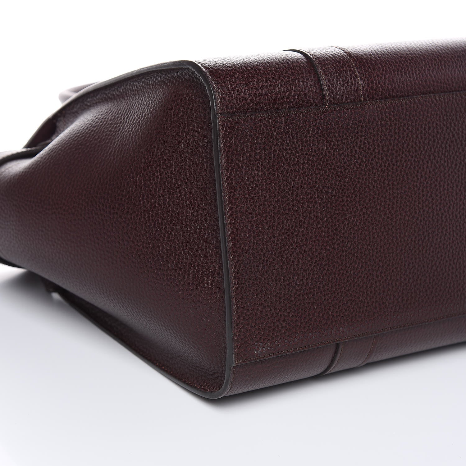 Mulberry Grain Vegetable Tanned Calfskin Zipped Bayswater Oxblood 7 of 8