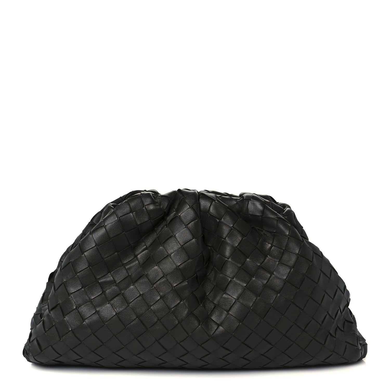 Bottega Veneta Nappa Maxi Intrecciato The Pouch Oversized Clutch Camping 1 of 11