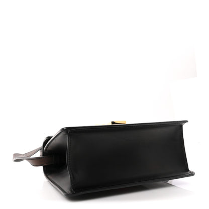 Gucci Calfskin Mini Sylvie Top Handle Bag Black 4 of 10