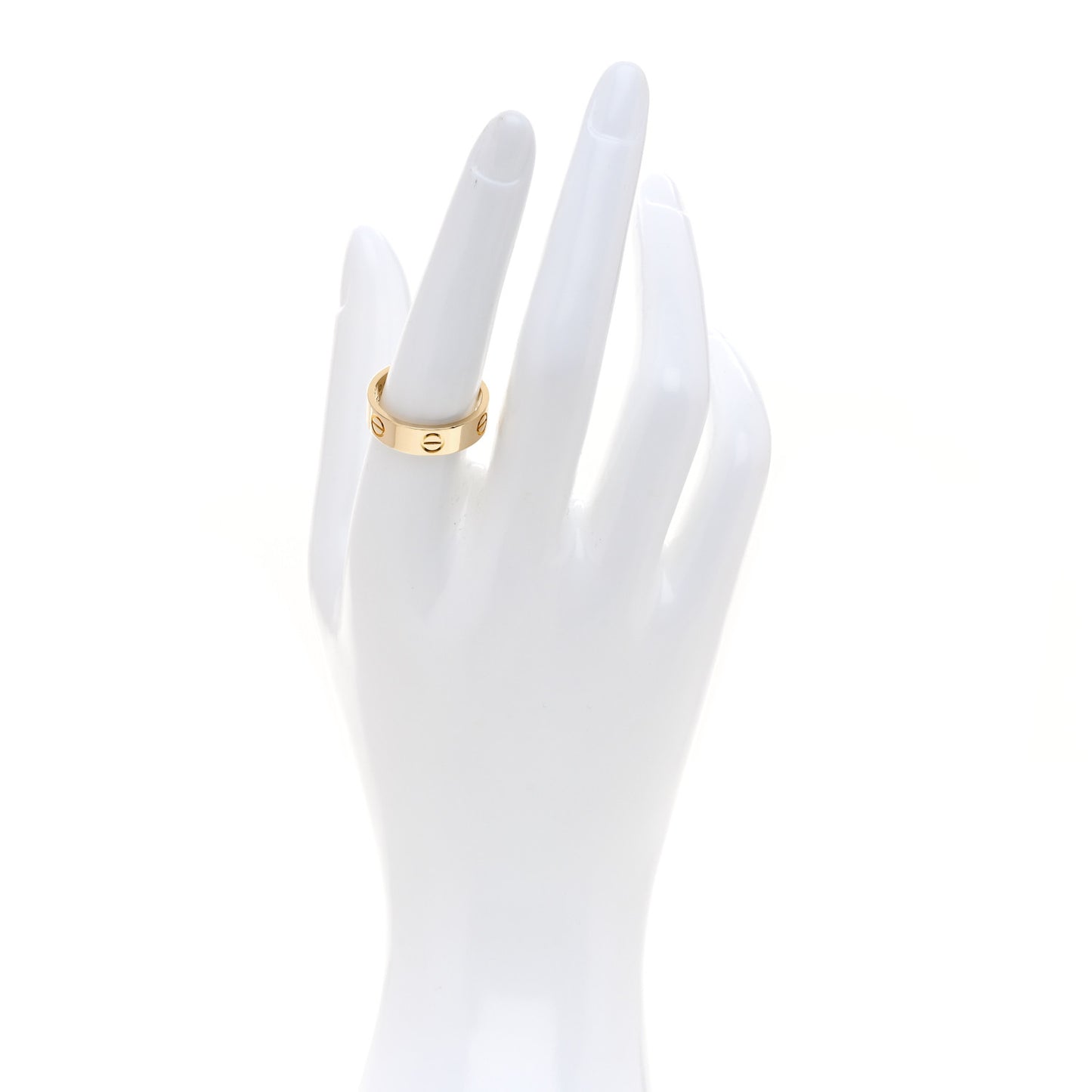 18K Yellow Gold 5.5mm LOVE Ring 56 7.5