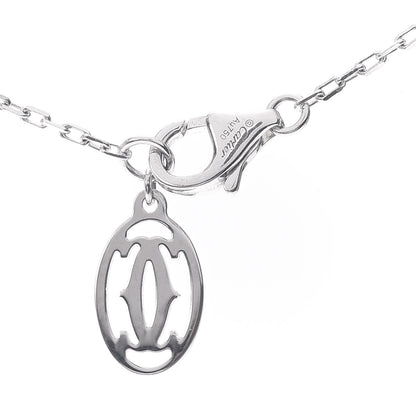 Cartier 18K White Gold Diamond LM D'Amour Pendant Necklace 4 of 4