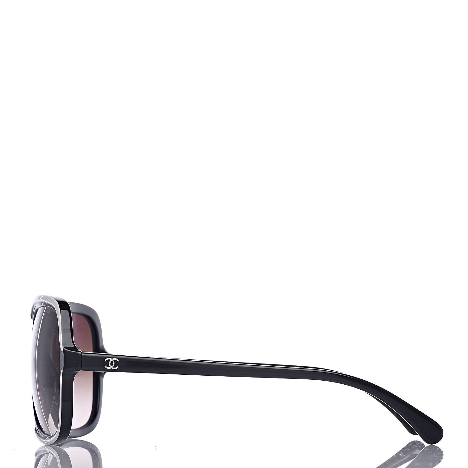 Chanel CC Sunglasses 5319 Black White 3 of 8
