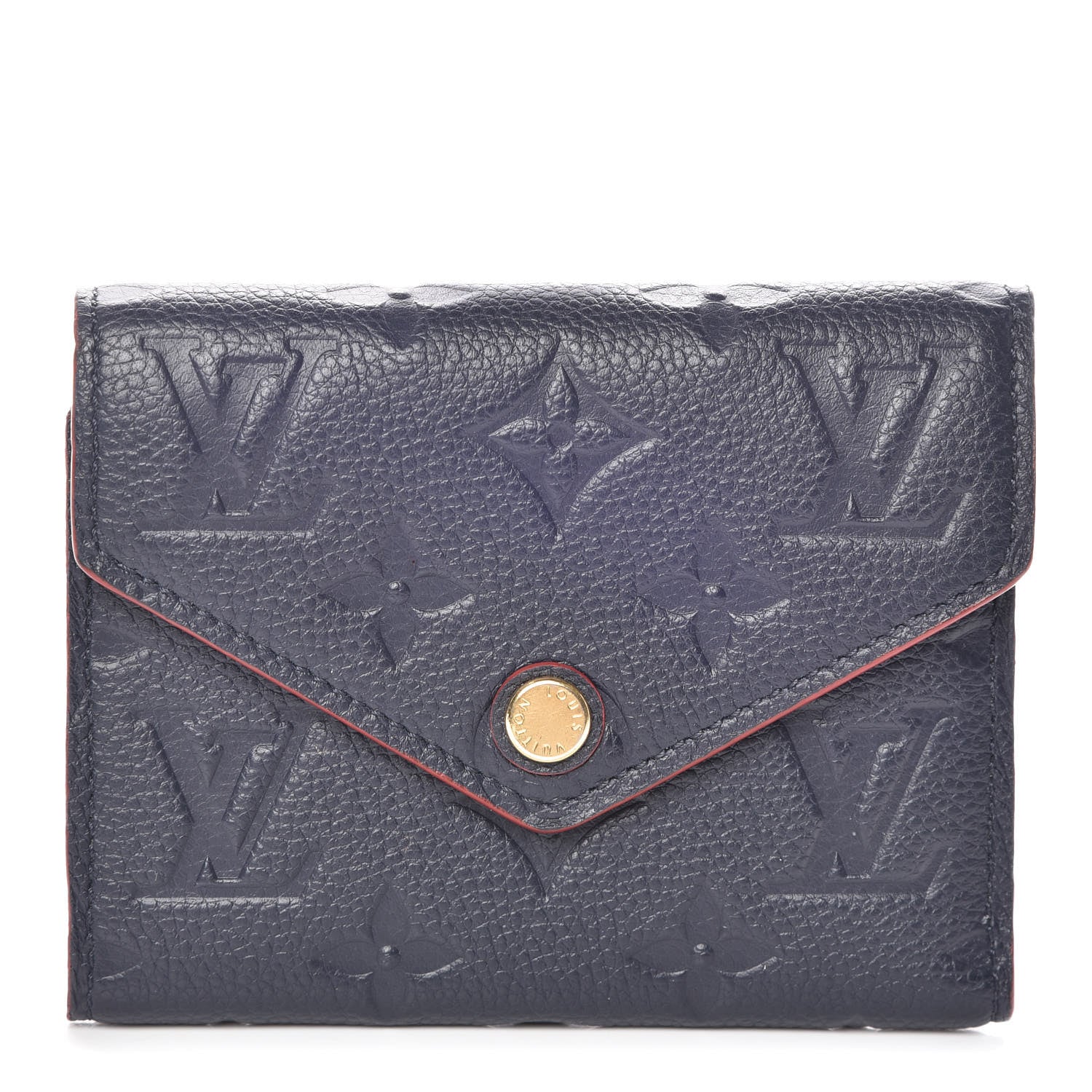 Louis Vuitton Empreinte Victorine Wallet Marine Rouge 1 of 13