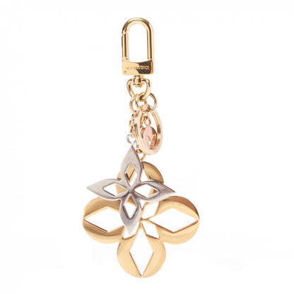 Louis Vuitton Malletage Blossom Bag Charm Key Holder 3 of 5