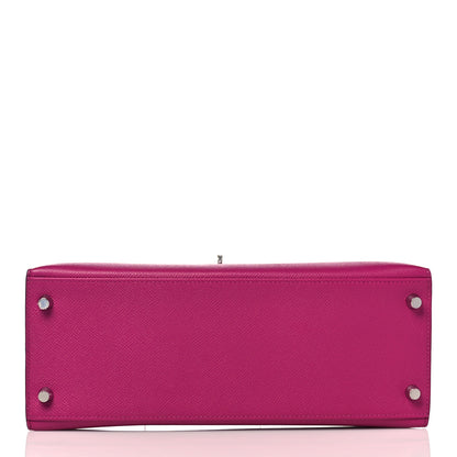 Hermes Epsom Kelly Sellier 28 Rose Pourpre 6 of 37