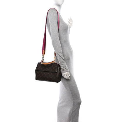 Louis Vuitton Monogram Cluny BB Bordeaux Fuchsia 3 of 19