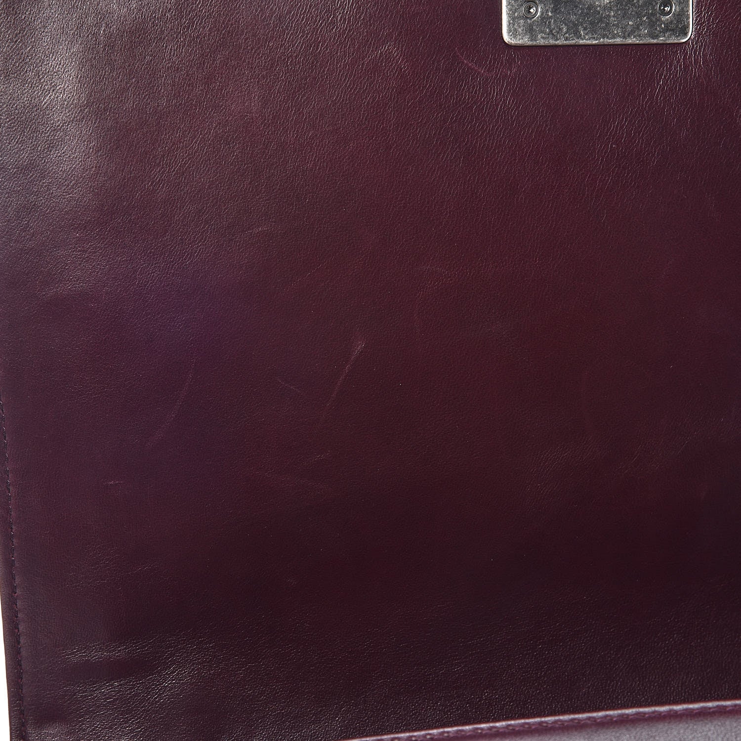 Chanel Velvet Tweed Large Boy Flap Burgundy 8 of 20