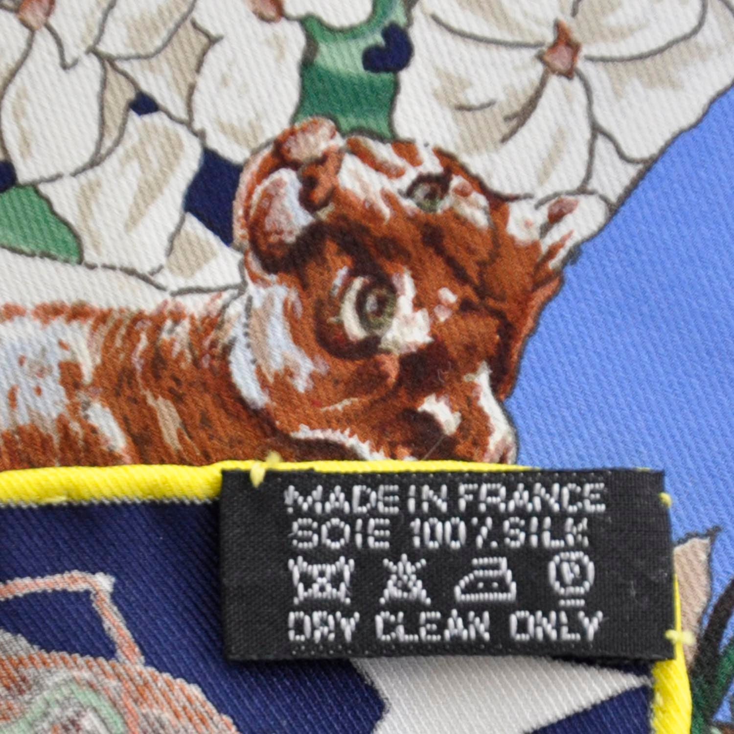 Hermes Silk Faune et Flore du Texas Scarf 70 8 of 9