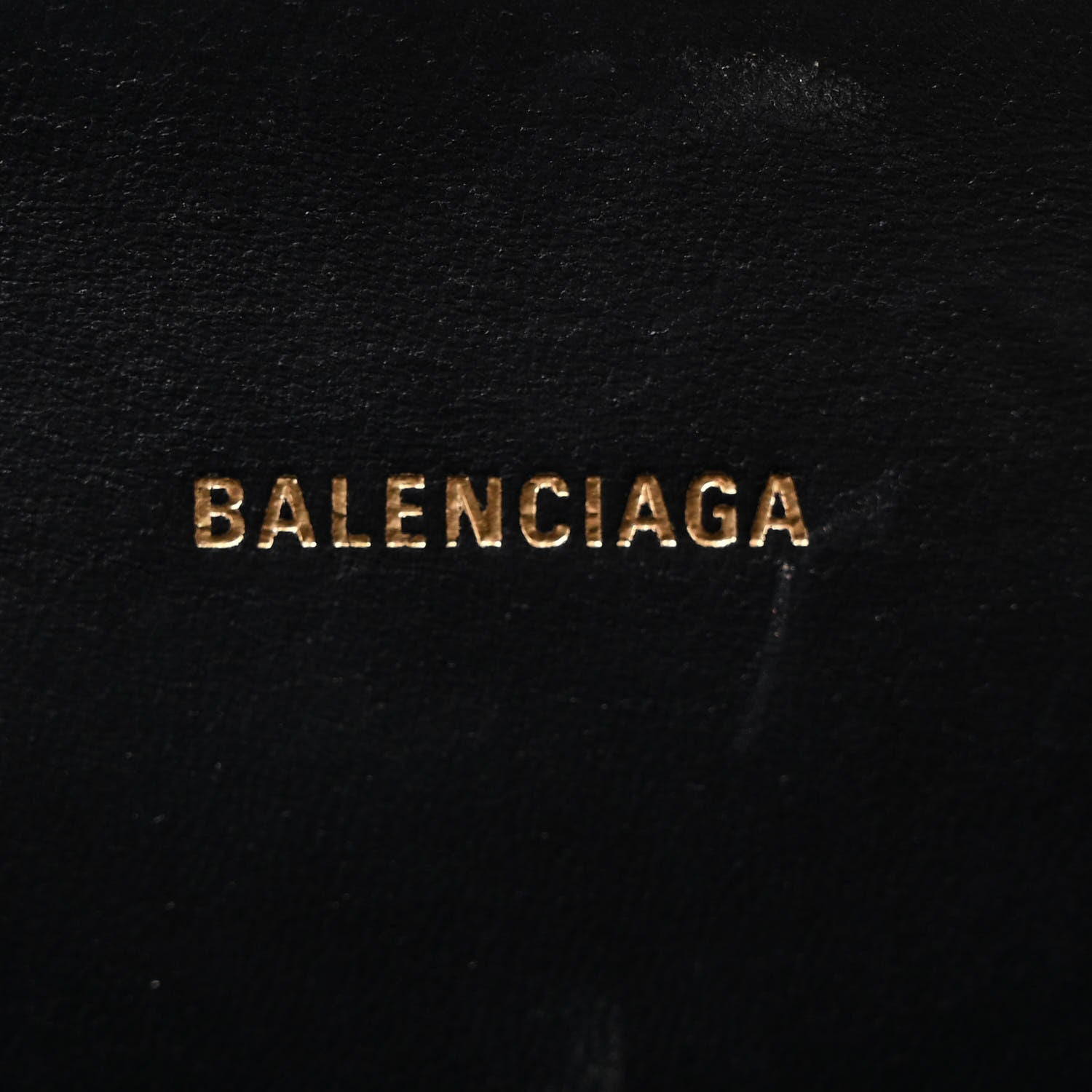 Balenciaga Shiny Box Calfskin Hourglass Top Handle Bag XS Black 6 of 15