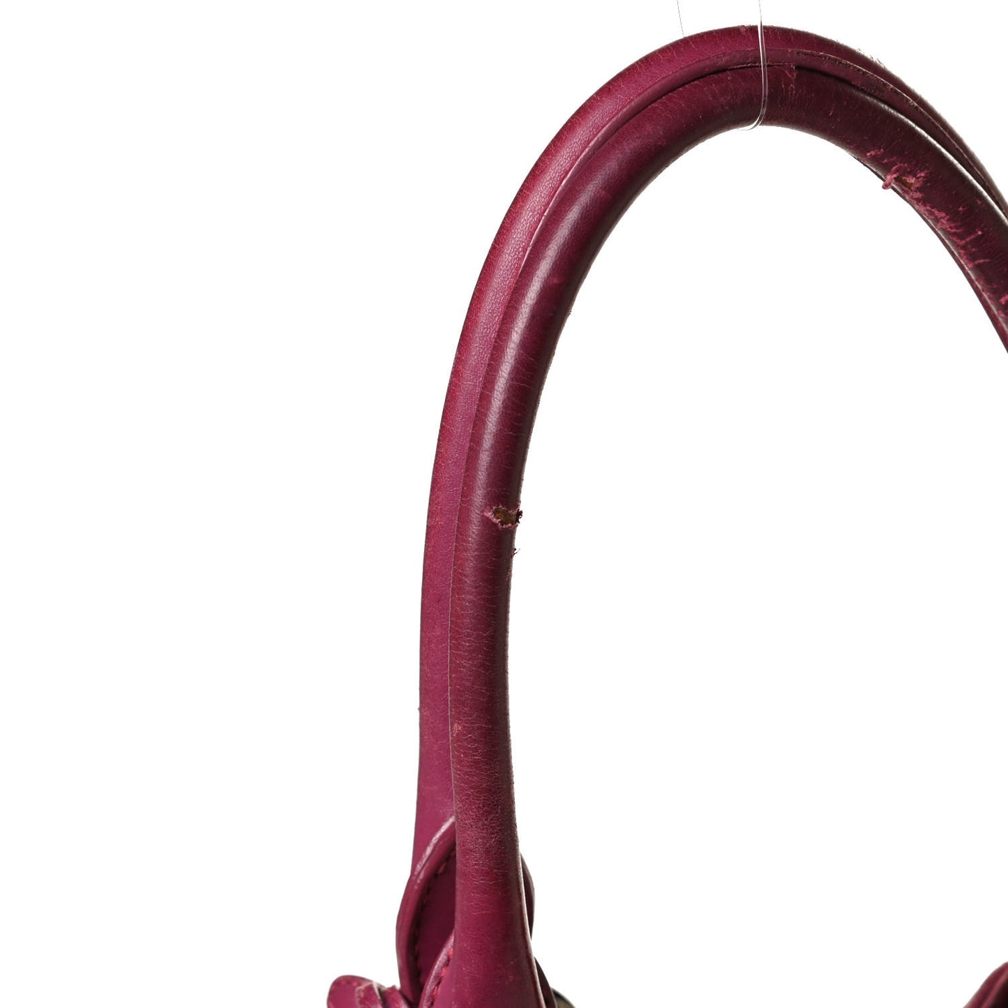 Lambskin Cannage Chri Chri Tote Fuchsia