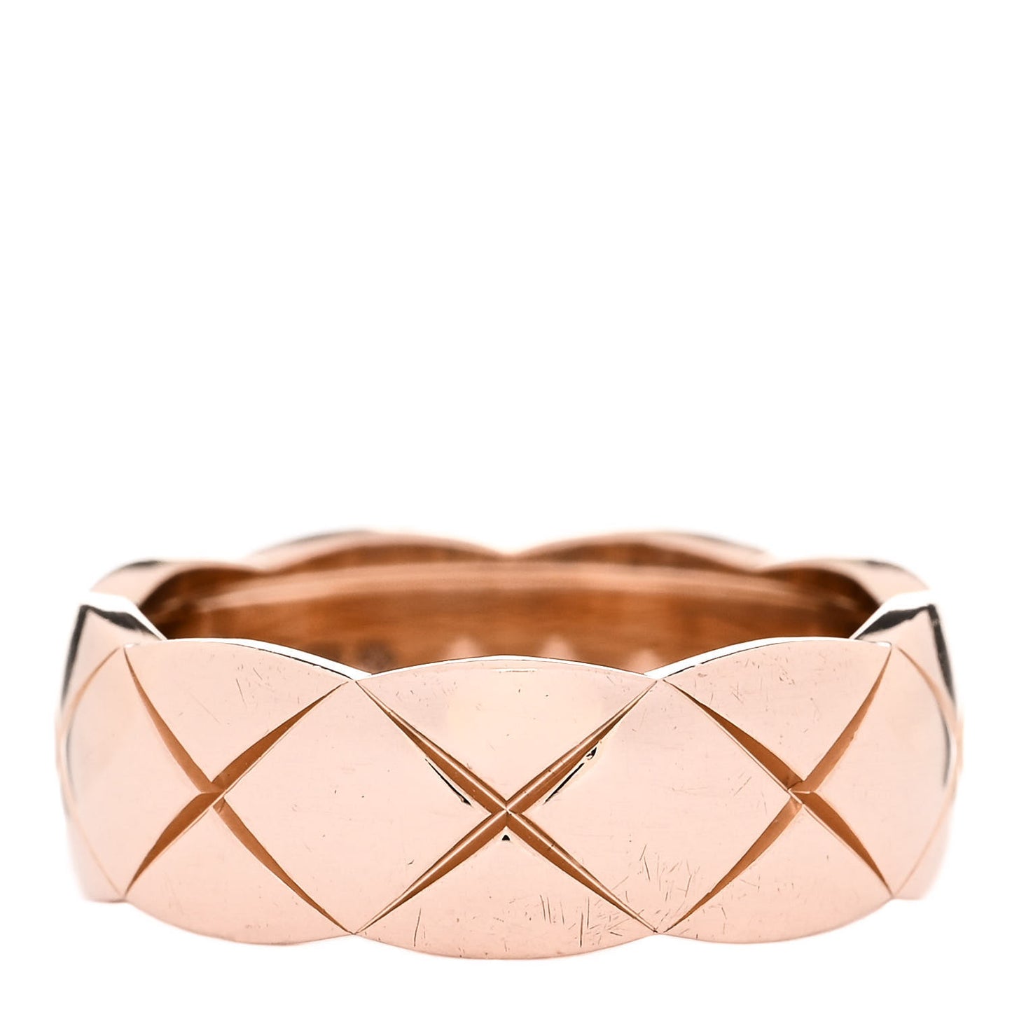 18K Beige Gold Small Coco Crush Ring 53 6.5