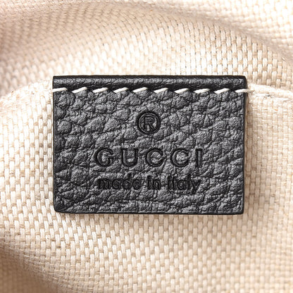 Gucci Pebbled Calfskin Soho Chain Backpack Black 6 of 9