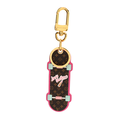 Louis Vuitton Monogram Skateboard Bag Charm Key Holder 1 of 3
