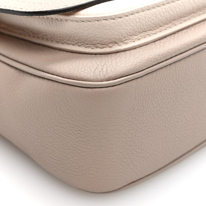 Louis Vuitton Grained Calfskin Lockme Tender Greige 8 of 9