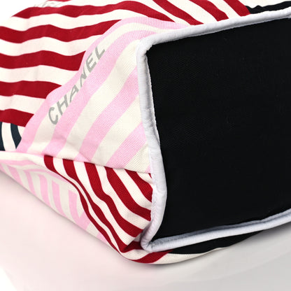 Chanel Terry Cloth Cotton La Pausa Bay Reversible Beach Tote 10 of 11