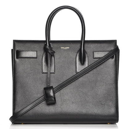 Saint Laurent Calfskin Small Sac De Jour Black 1 of 10