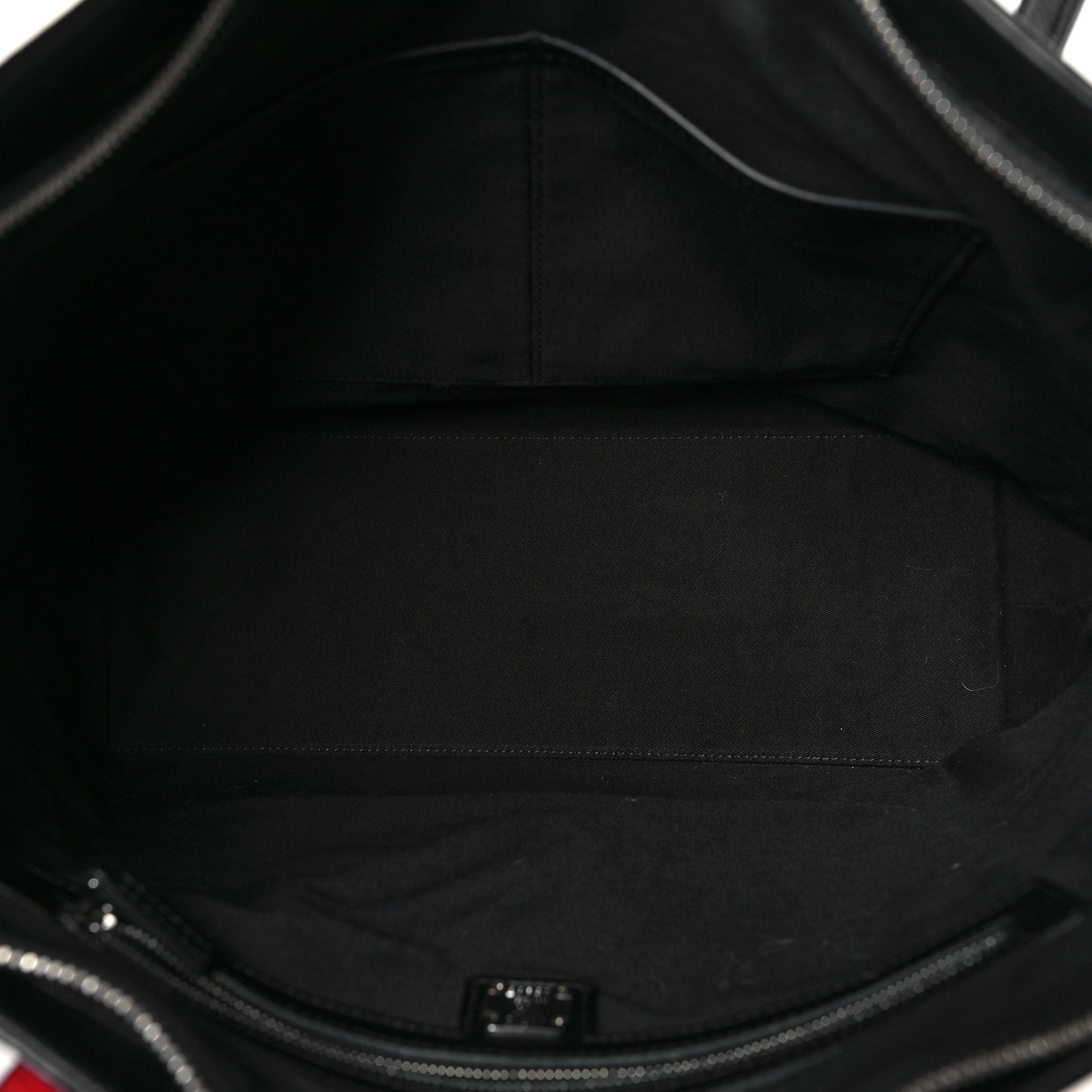 Calfskin Ottomar Monogram Medium Klara Shopper Tote Black