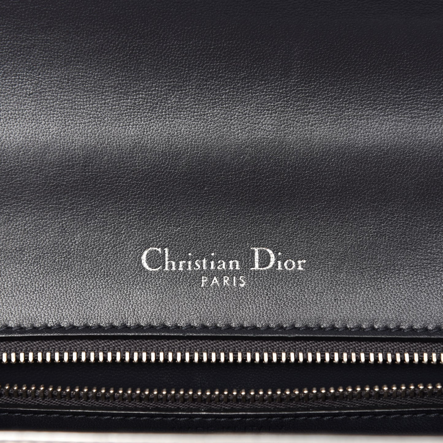 Metallic Patent Micro-Cannage Medium Diorama Flap Bag Silver
