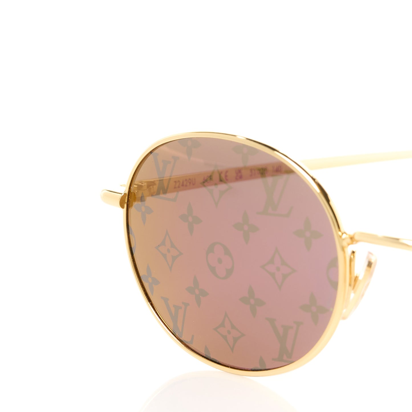 LV Bright Round Sunglasses Z2429U Pink
