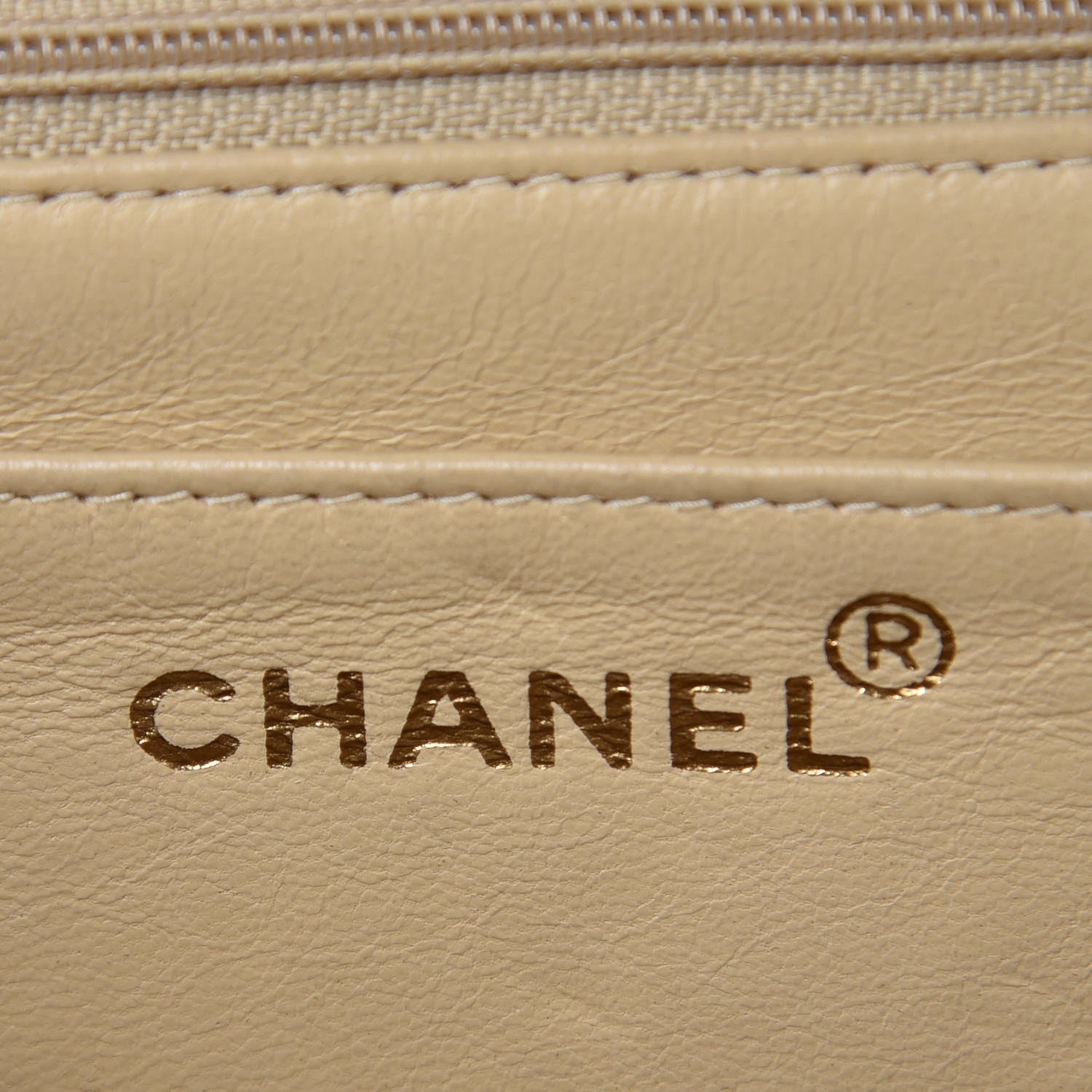 Chanel Lambskin Quilted Jumbo Single Flap Light Beige 6 of 13