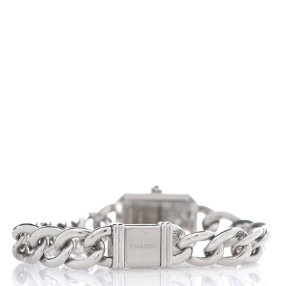 Chanel Stainless Steel Diamond Bezel Mother of Pearl 16mm Chain Premiere Quartz Watch 4 of 6