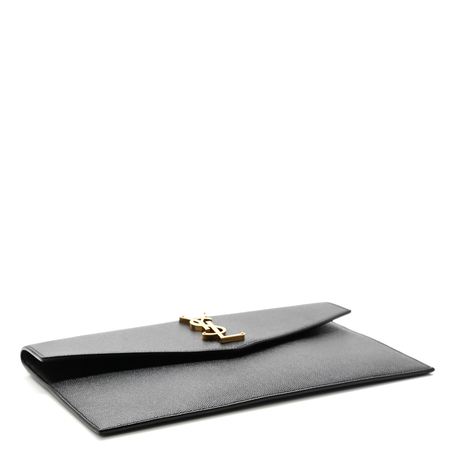 Saint Laurent Grain De Poudre Uptown Pouch Black 4 of 8