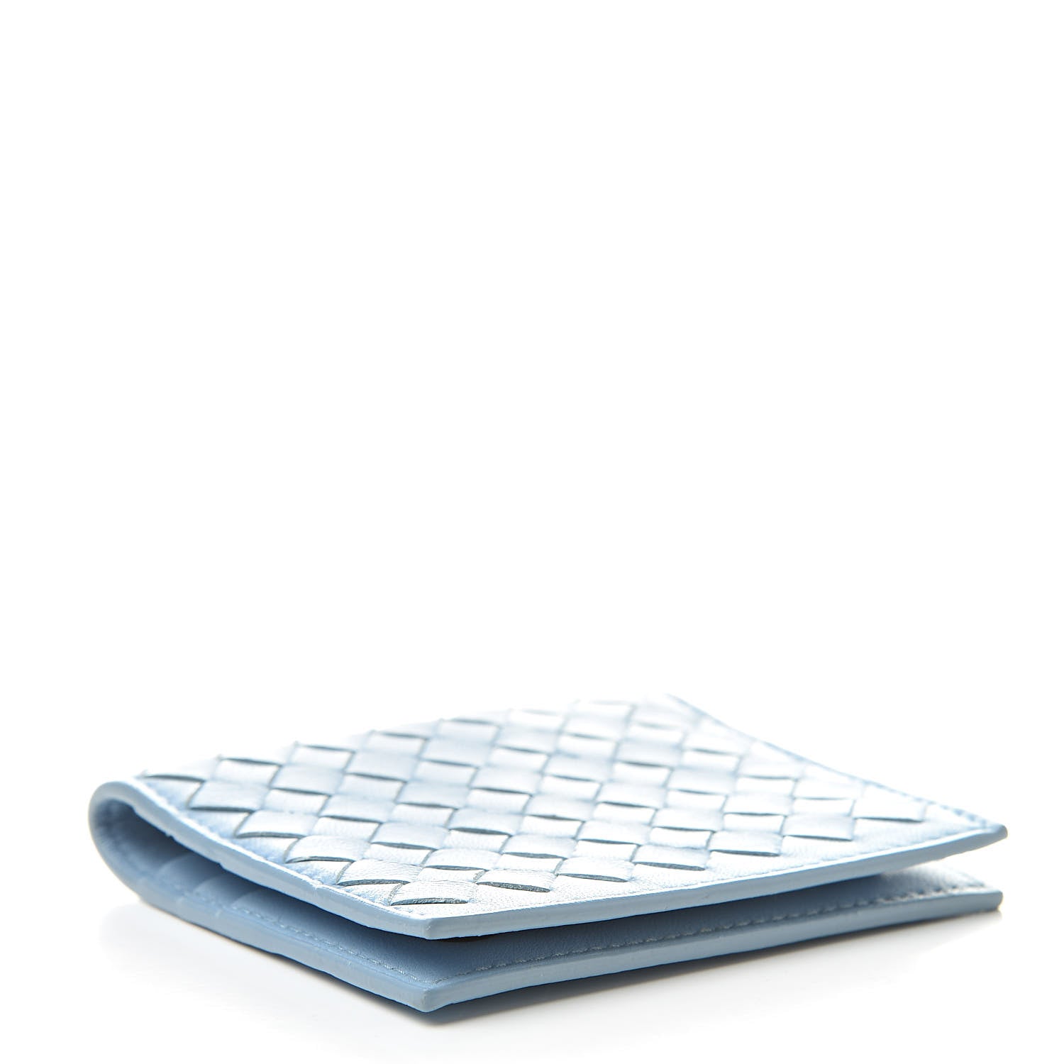 Bottega Veneta Nappa Intrecciato Card Holder Light Blue 4 of 8