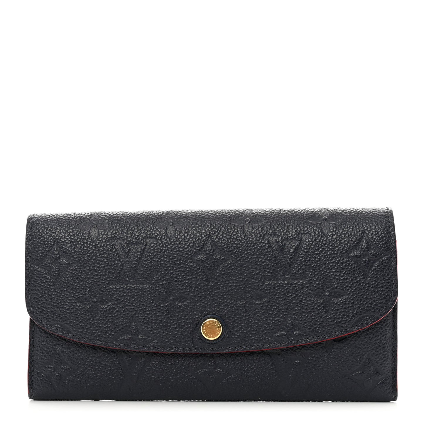 Empreinte Emilie Wallet Marine Rouge