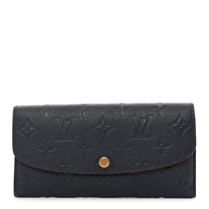 Louis Vuitton Empreinte Emilie Wallet Marine Rouge 1 of 6