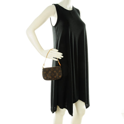 Louis Vuitton Monogram Mini Pochette Accessories 2 of 7