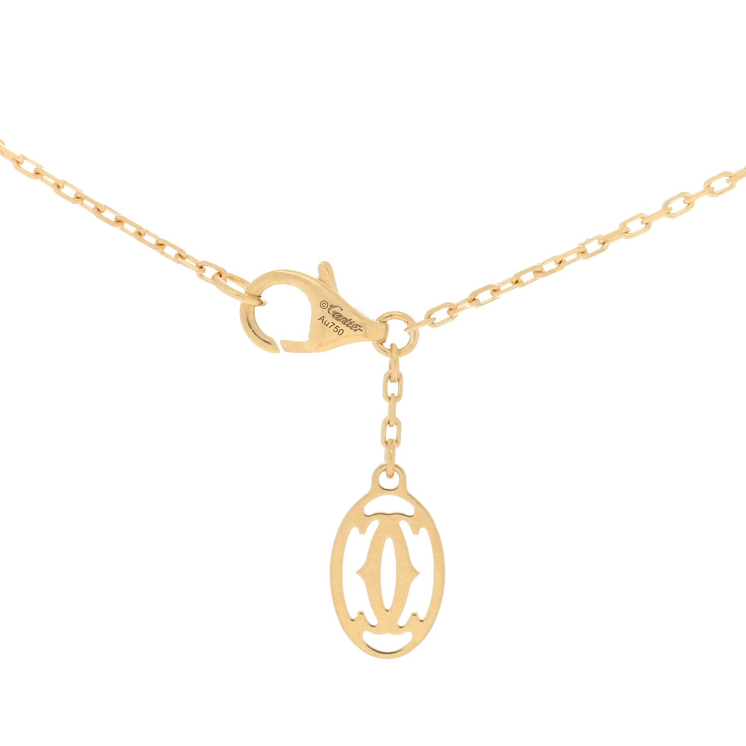 Cartier 18K Yellow Gold Chain Necklace 4 of 4