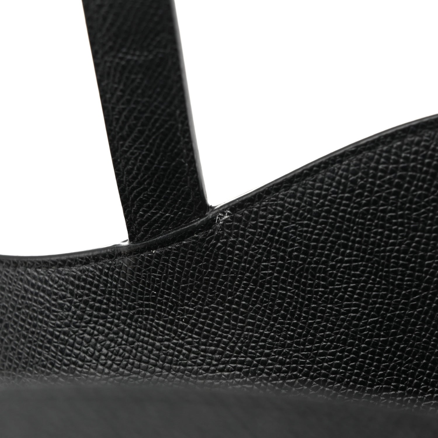 Christian Dior Grained Calfskin Saddle Bag With Strap Black 12 of 16