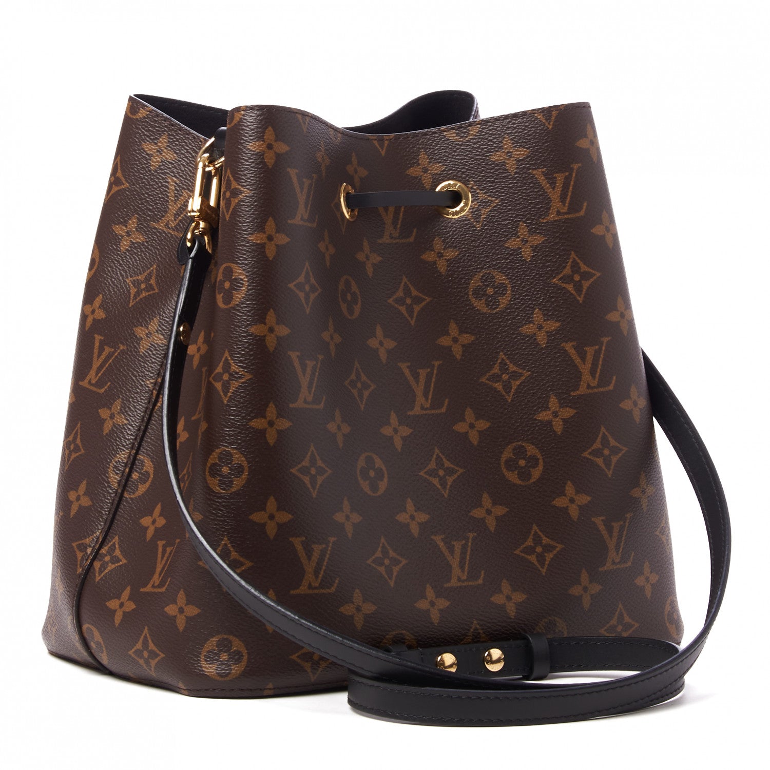 Louis Vuitton Monogram Neonoe MM Black 3 of 9