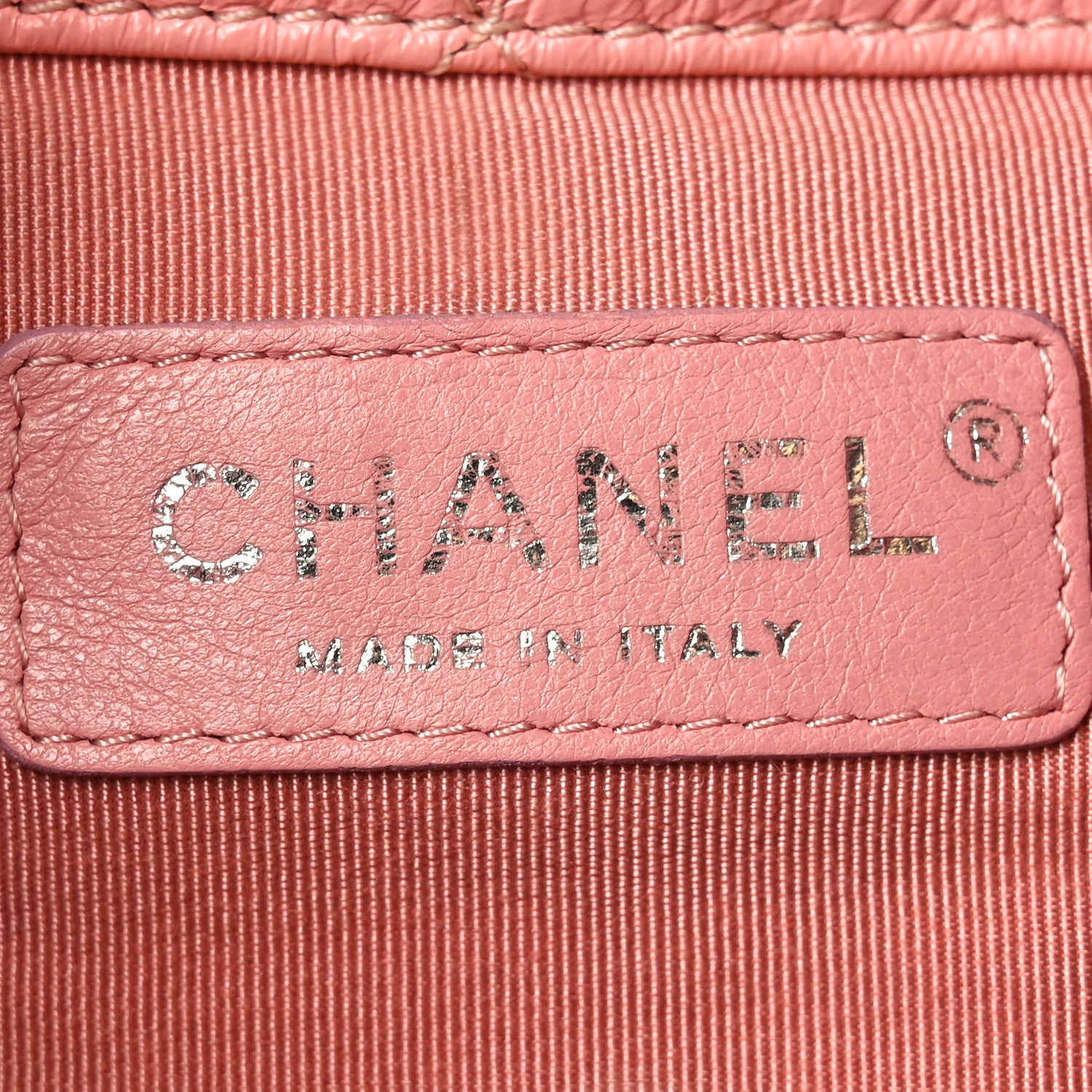 Chanel Aged Calfskin Quilted Small Gabrielle Backpack Pink 5 of 9