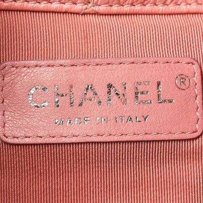 Chanel Aged Calfskin Quilted Small Gabrielle Backpack Pink 5 of 9