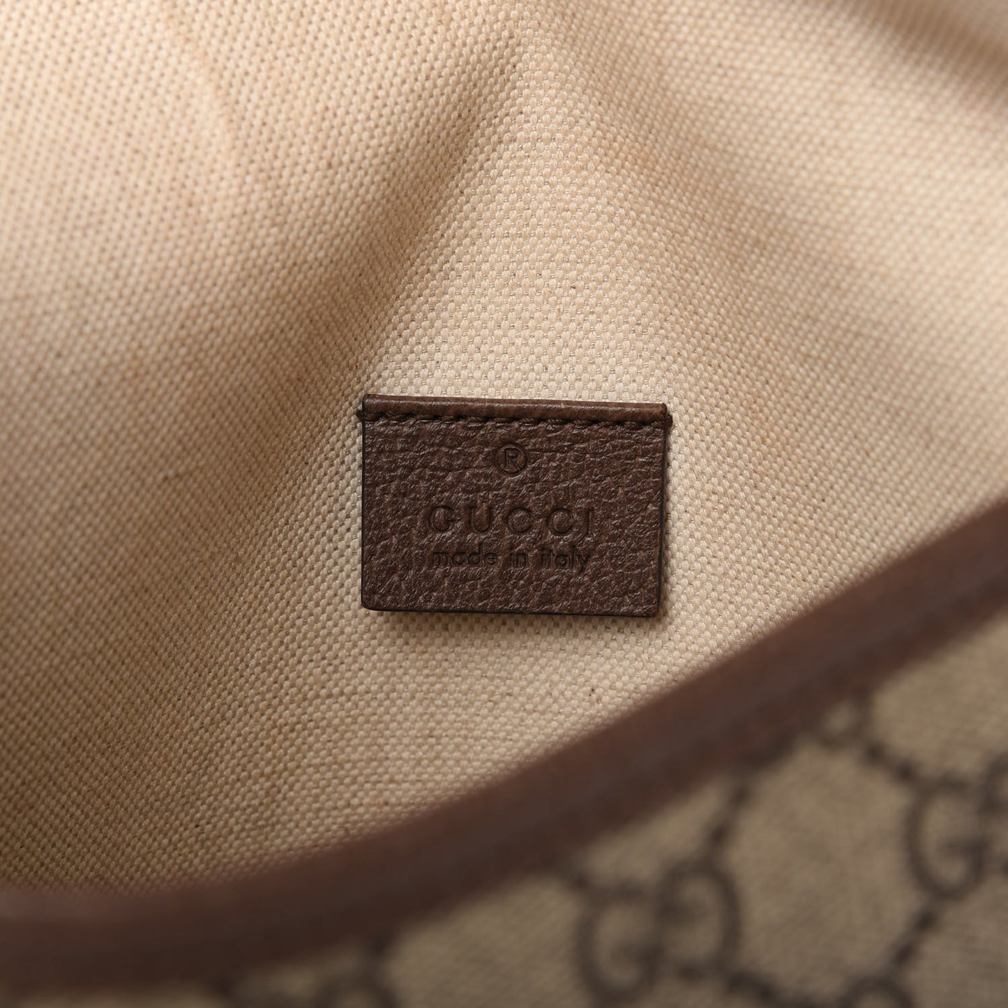 GG Supreme Monogram Web Medium Neo Vintage Flap Messenger Bag Beige New Acero