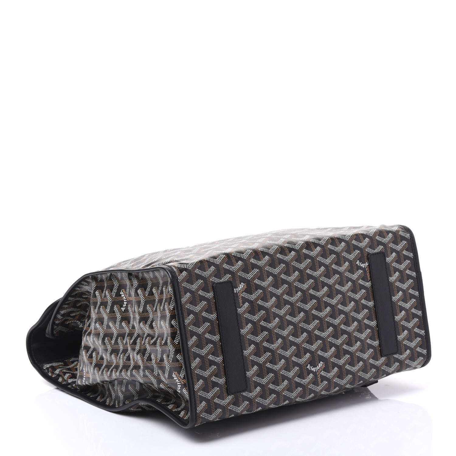 Goyard Goyardine Saint Leger Soft Briefcase Backpack Black 3 of 7