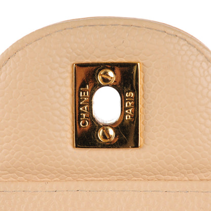 Chanel Caviar Quilted Jumbo Single Flap Beige Clair 5 of 9