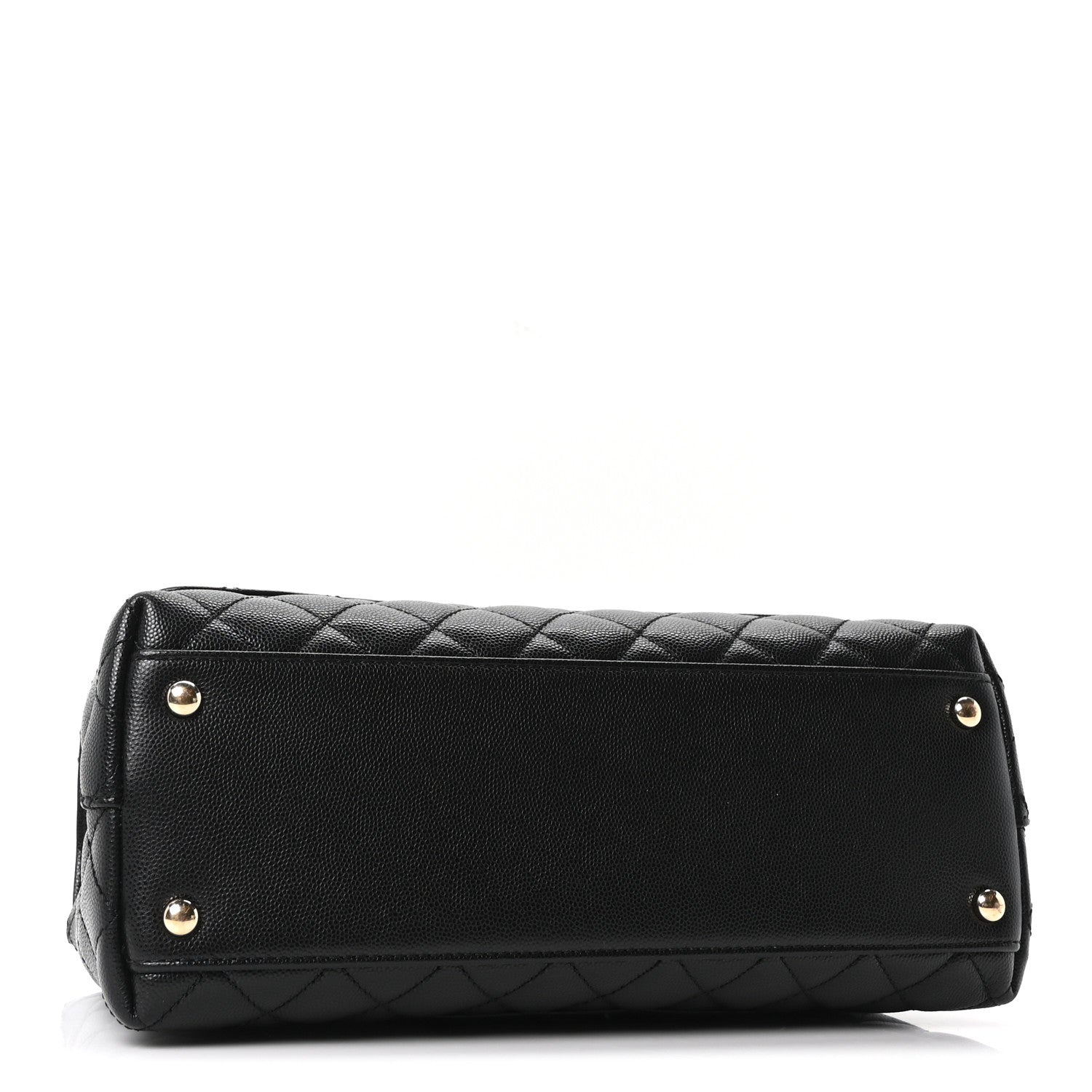 Chanel Caviar Quilted Small Coco Handle Flap Black 4 of 11